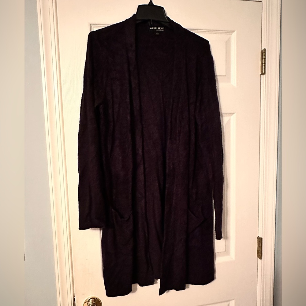 Barefoot Dreams Deep Purple Cardigan